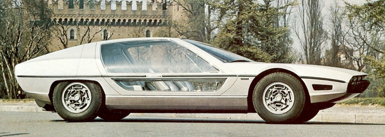 italiski automobiliai, 1967 Bertone Lamborghini Marzal