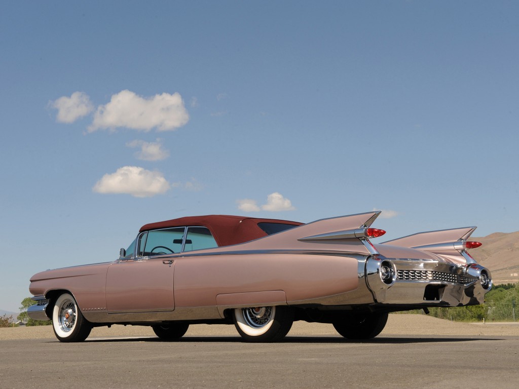 senoviniai automobiliai: 1959 Cadillac Eldorado